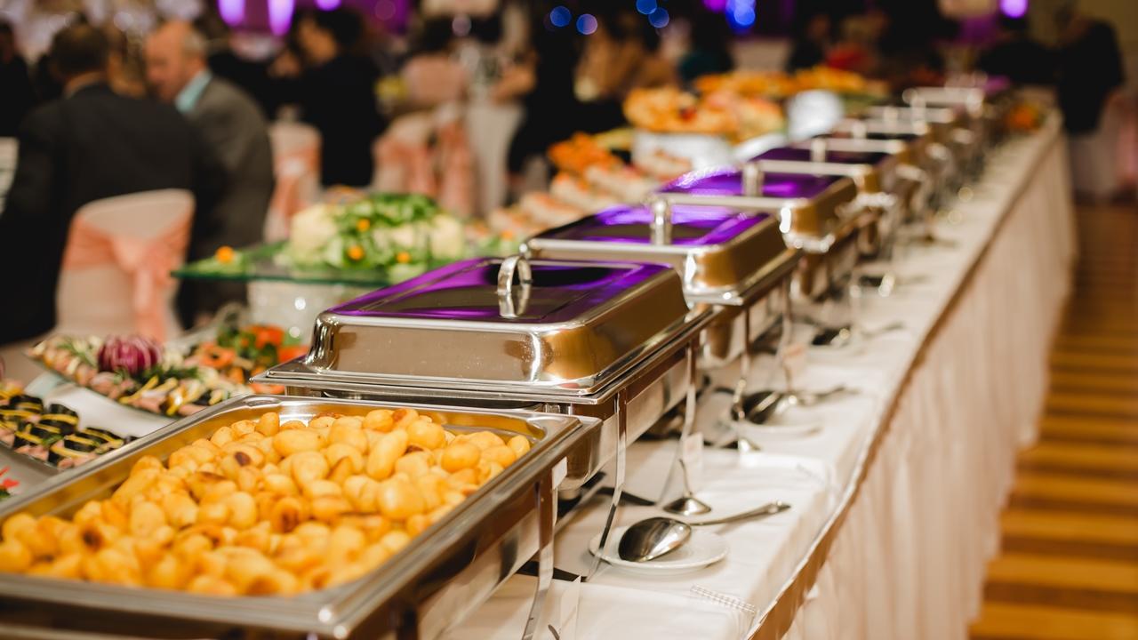 Mahil Catering Buffet Setup